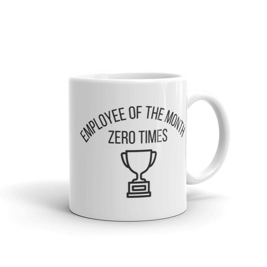 employee of the month mug